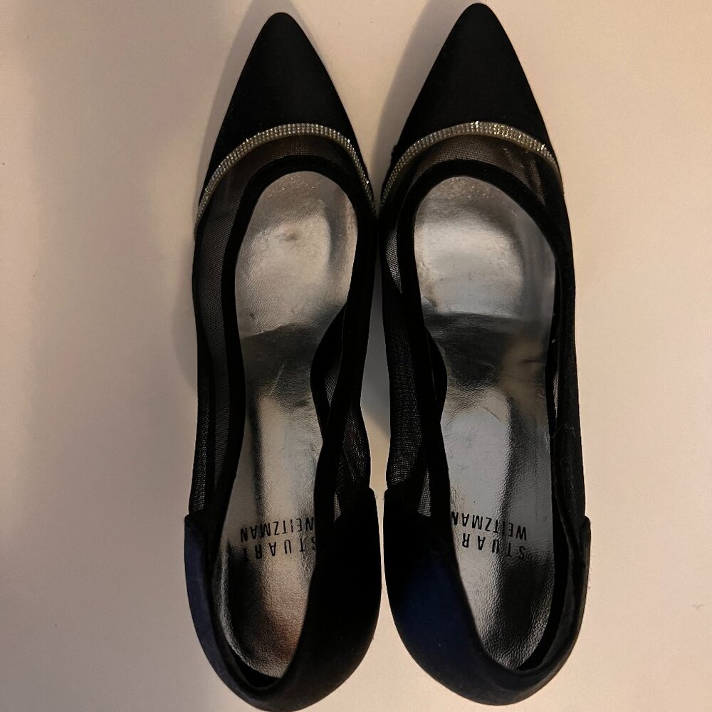 Stuart Weitzman Mesh Accent Heels (Size 8) - image 7